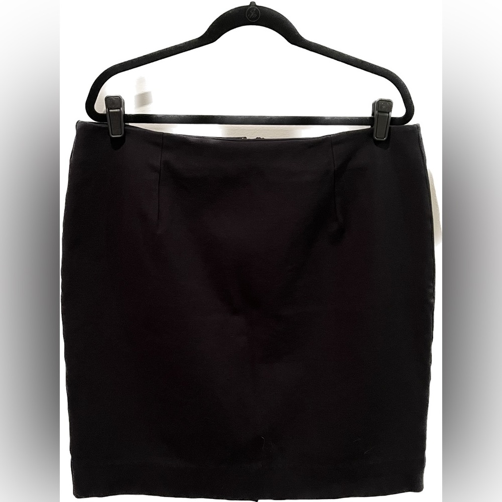 Lands End Ponte Knit Pencil Skirt